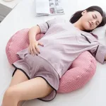Cojín Almohada Maternal Para Dormir Multifunción Forma De U - Imagen 6
