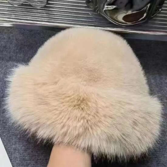 Gorro Cálido De Invierno Para Mujer Felpa Para Día De Frío - Imagen 4