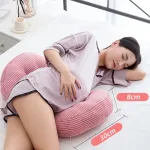 Cojín Almohada Maternal Para Dormir Multifunción Forma De U - Imagen 3