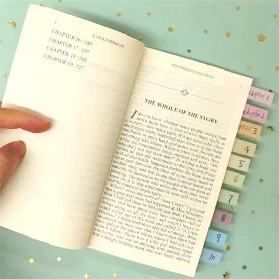 Set 200 Notas Adhesivos Marcadores Post It Papel - Imagen 3