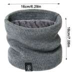 Bufandas De Invierno Gruesa A La Moda De Lana - Imagen 5