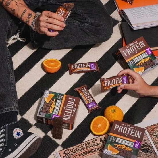 Wild Protein Vegana Chocolate Naranja 16u - Envio Gratis - Imagen 2
