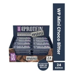 Wild Protein Mini Vegana Chocolate Bitter 24 Unidades