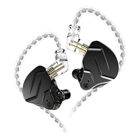 Auriculares In-ear Gamer Kz Zsn Pro X (sin Micrófono) Negro - Imagen 1