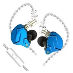 Audífono Kz Zsn Pro X Azul 1ba + 1dd - Con Microfono