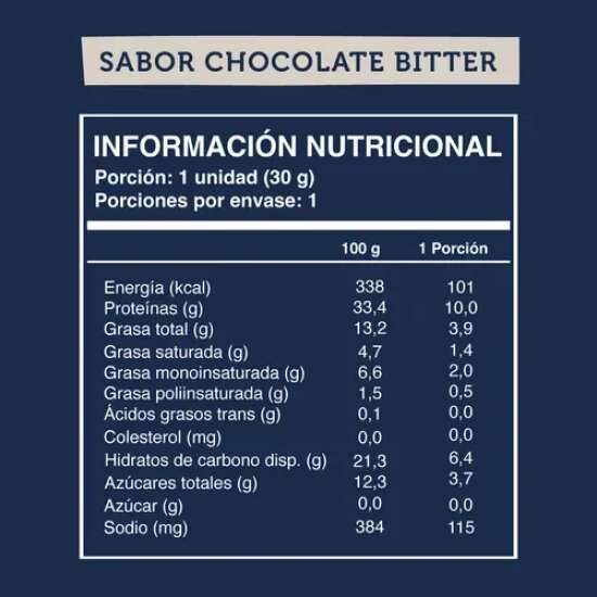 Wild Protein Mini Vegana Chocolate Bitter 24u - Envio Gratis - Imagen 3