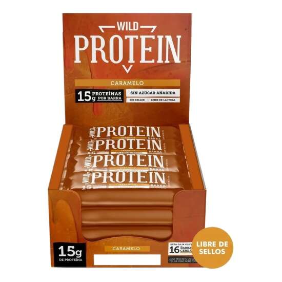 Wild Protein - Caramelo 16 Unidades - Envio Gratis - Imagen 1