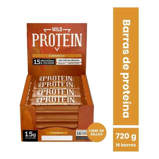 Wild Protein - Caramelo 16 Unidades - Envio Gratis - Imagen 3