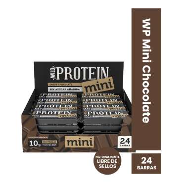 Wild Protein - Mini Chocolate 24 Unidades - Envio Gratis