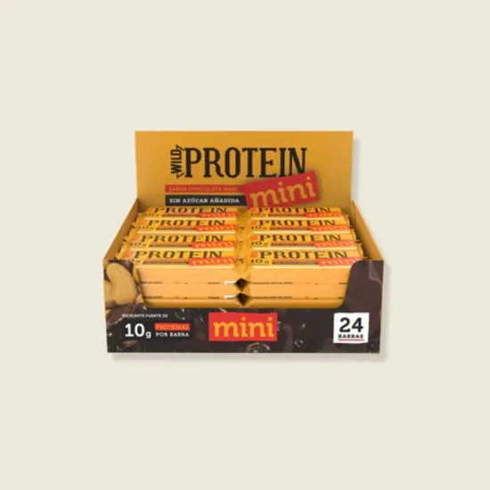 Wild Protein Mini Chocolate Maní 24 Unidades - Imagen 4
