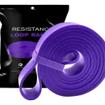 Banda Elástica Morada 40kg Entrenamiento Alta Resistencia