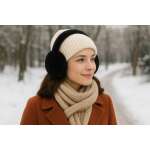 Orejeras Plegables De Felpa Unisex Ajustable - Imagen 2