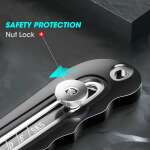 Tiptop Cutter Cartonero Mango De Caucho Hoja Reemplazable - Imagen 4