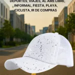 Jockey Gorra Brillante Con Malla Fresca Y Visera Curva - Imagen 5