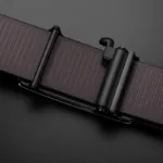 Cinturón Hombre Cuero Pu 130cm Con Hebilla Automática - Imagen 3