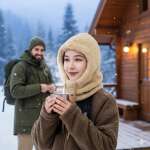 Gorro Pasamontañas Con Capucha A Prueba De Viento Y Frio - Imagen 2