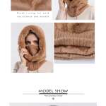 Gorro Invierno Unisex De Felpa Con Pasamontañas Y Cuello - Imagen 8