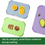 Tabla Para Cortar Cocina Antideslizantes Pack X3