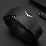 Cinturón Hombre Cuero Pu 130cm Con Hebilla Automática
