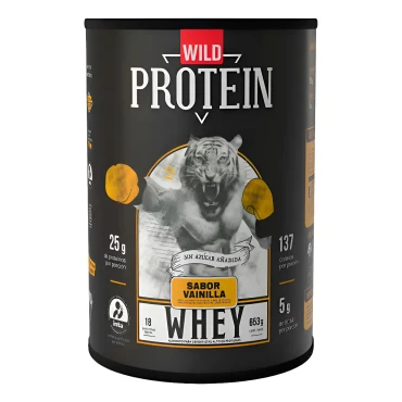Wild Protein Whey 653g Aminoácidos Suplemento Polvo