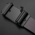 Cinturón Hombre Cuero Pu 130cm Con Hebilla Automática - Imagen 5