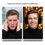 Orejeras Plegables De Felpa Unisex Ajustable - Imagen 3