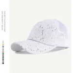 Jockey Gorra Brillante Con Malla Fresca Y Visera Curva - Imagen 7