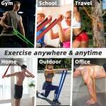 Banda Elástica Morada 40kg Entrenamiento Alta Resistencia - Imagen 2