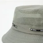 Sombrero Pescador Outdoor Malla Transpirable Playa Ala Ancha - Imagen 6