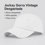 Jockey Gorra Vintage Desgastada 100% Algodón Unisex Premium - Imagen 5