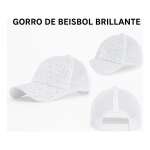 Jockey Gorra Brillante Con Malla Fresca Y Visera Curva - Imagen 6