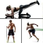 Banda Elástica Morada 40kg Entrenamiento Alta Resistencia - Imagen 5