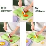 Tabla Para Cortar Cocina Antideslizantes Pack X3 - Imagen 2