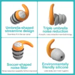 Tapones De Oído Silicona Para Dormir + Estuche Rígido - Imagen 7
