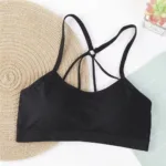Top Deportivo Mujer Sin Costuras Con Relleno Yoga Fitness - Imagen 5