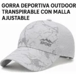 Jockey Gorra Deportiva Outdoor Transpirable Malla Ajustable - Imagen 6