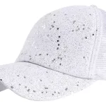 Jockey Gorra Brillante Con Malla Fresca Y Visera Curva