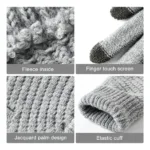 Guantes De Invierno Térmicos Apto Para Pantallas Táctiles - Imagen 4