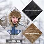 Gorro Ruso Aviador Invierno Forrado Térmico Impermeable - Imagen 3