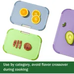 Tabla Para Picar Cocina Antideslizantes Pack X3
