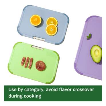 Tabla Para Picar Cocina Antideslizantes Pack X3