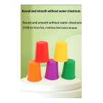 Juego De Mesa Tazas Apilables + 50 Cartas Velocidad - Imagen 9