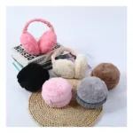 Orejeras Plegables De Felpa Unisex Ajustable - Imagen 6