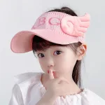 Jockey Visera Con Alas 2-8 Años Protector Solar Ajustable
