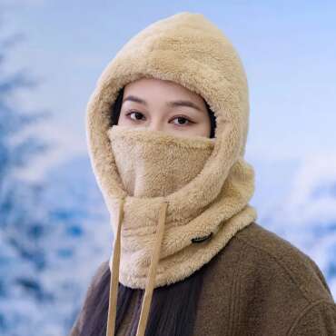Gorro Pasamontañas Con Capucha A Prueba De Viento Y Frio