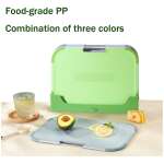 Tabla Para Cortar Cocina Antideslizantes Pack X3 - Imagen 6