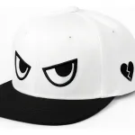 Jockey Gorra Plana Bad Eyes Corazón Roto Urbana Unisex