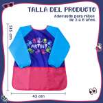 Delantal Infantil Párvulo Manga Larga 51x43 Cm Impermeable - Imagen 5