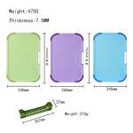 Tabla Para Cortar Cocina Antideslizantes Pack X3 - Imagen 4