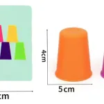 Juego De Mesa Tazas Apilables + 50 Cartas Velocidad - Imagen 5